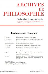 Archives de Philosophie – L’enfance dans l’Antiquité