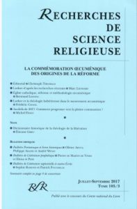 La commémoration œcuménique des origines de la Réforme