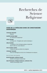 Faire de la théologie dans un christianisme diasporique