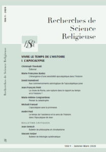 Vivre le temps de l&rsquo;histoire. I) L&rsquo;apocalypse