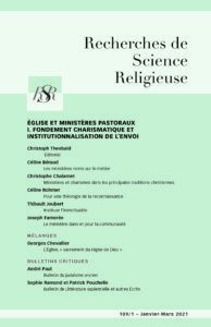 Église et ministères pastoraux