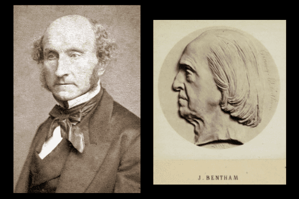 Bentham et Mill, philosophes utilitaristes