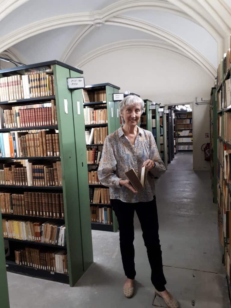 Portrait de Jacqueline Diot, directrice de la bibliothèque, 2022