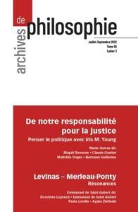 De notre responsabilité pour la justice