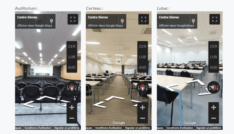 Visite virtuelle : découvrez nos salles à louer !
