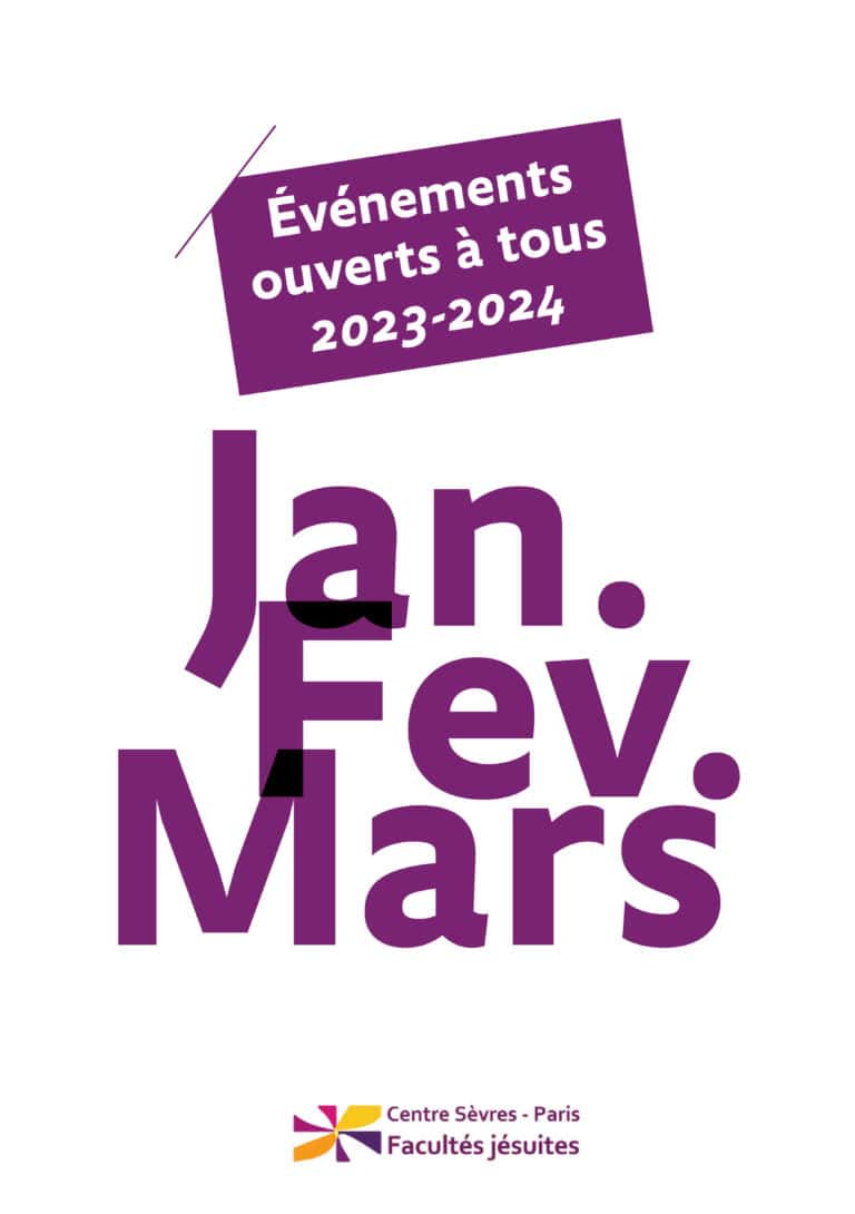 L’agenda des événements janvier – mars 2024 est sorti