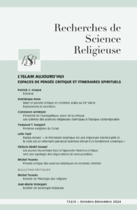 L’islam aujourd’hui : espaces de pensée critique et itinéraires spirituels