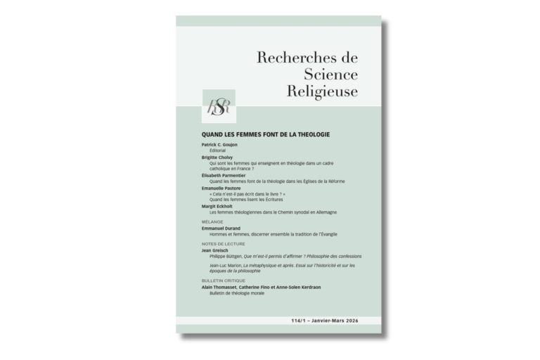 Quand les femmes font de la théologie